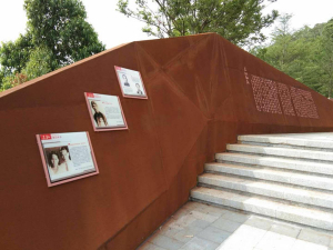 北碚耐候钢挡土墙